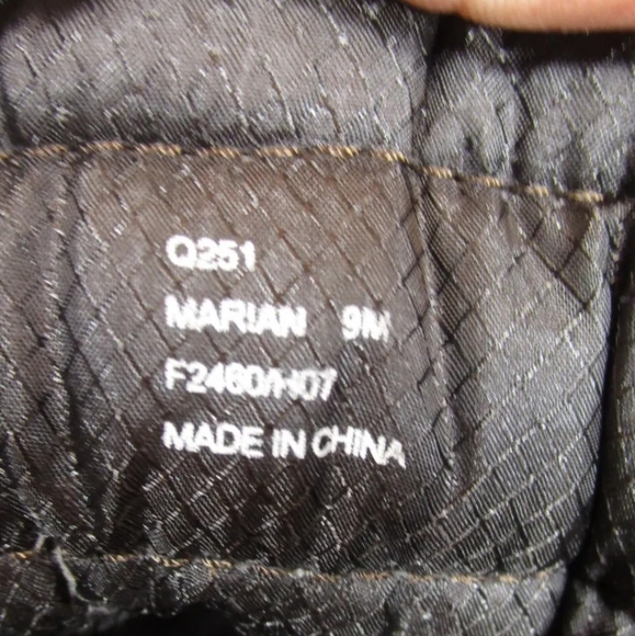 Coach Marian Signature Logo Khaki Rare Pink Trim Lace-Up Mid-Calf Snow Boot 9M - Picture 15 of 16